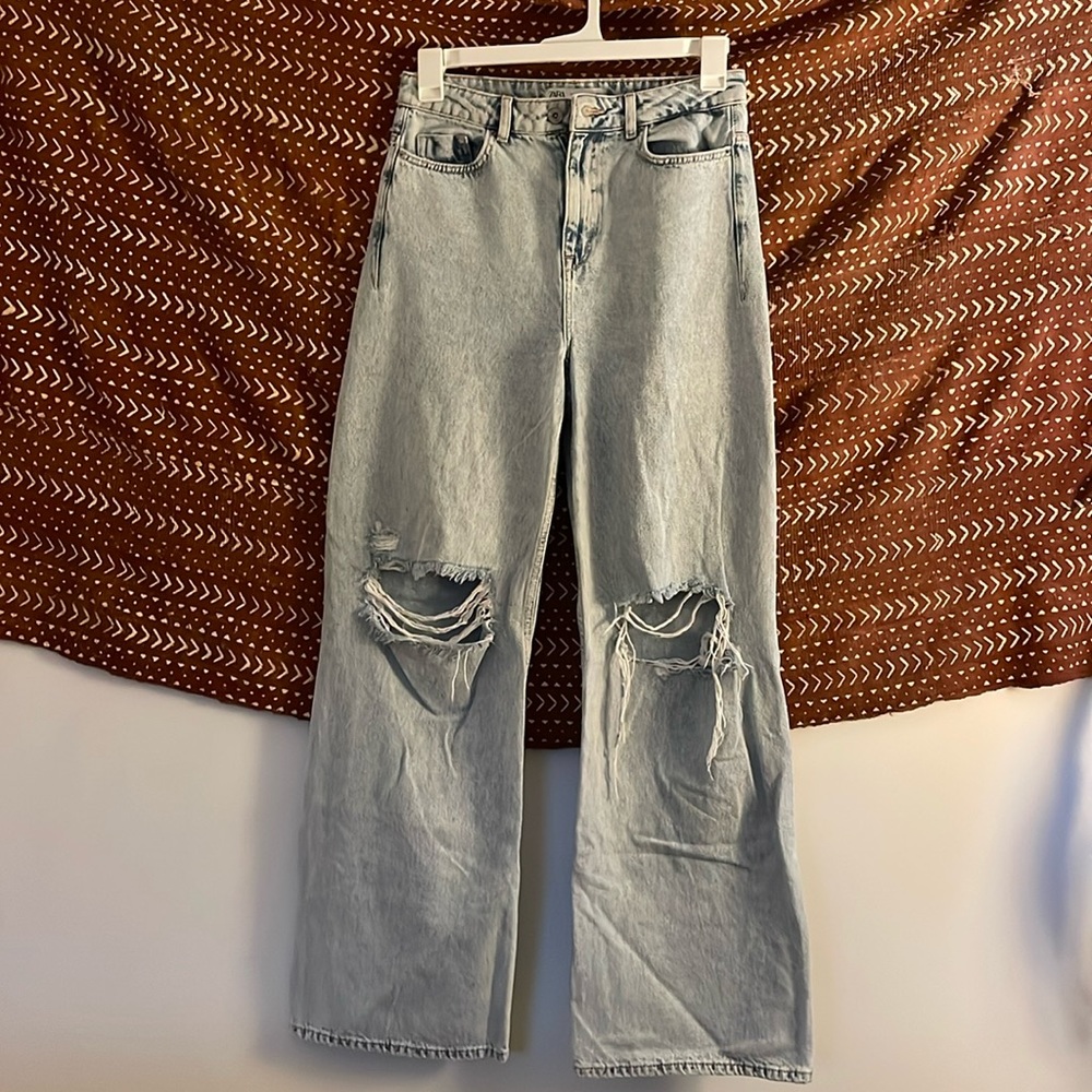 Zara high waisted jeans